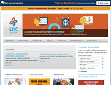 Tablet Screenshot of cac.org.br