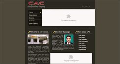 Desktop Screenshot of cac.ac.in