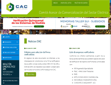Tablet Screenshot of cac.org.co